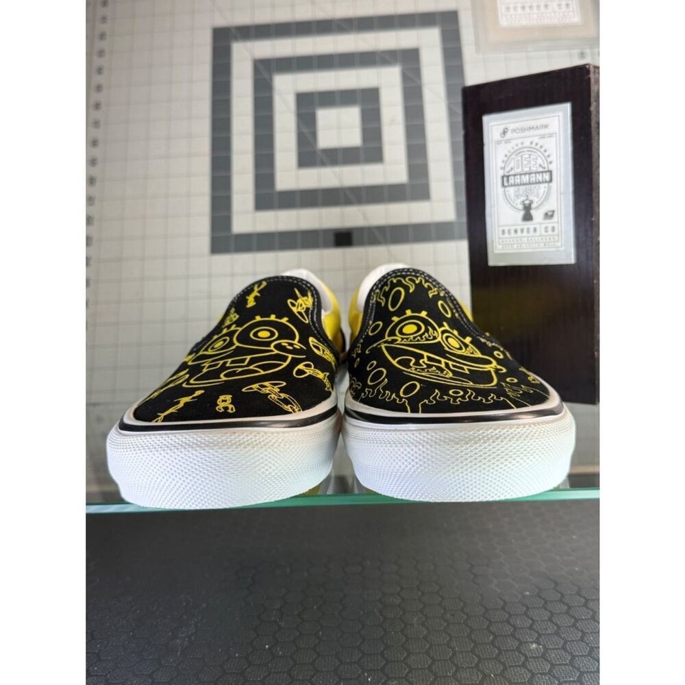 VANS®  |  SPONGEBOB SQUAREPANTS  |  SLIP-ONS  |  MEN:9.5  |  NEW  | - Picture 6 of 14